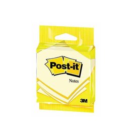 Post-It Notes Post-it Notes, 100 vel, ft 76 x 76 mm, geel, op blister