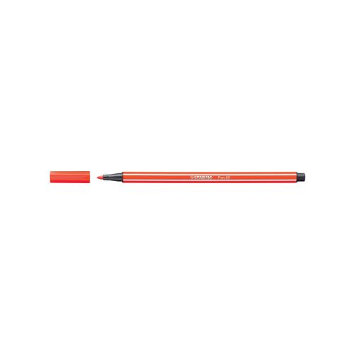 Stabilo STABILO Pen 68 viltstift, rood