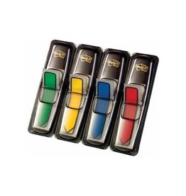 Post-It Index Post-it Index pijltjes, ft 12 x 43 mm, set van 4 kleuren, 24 pijltjes per kleur