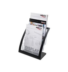 Deflecto Folderhouder Contemp A4 Zw [2st]