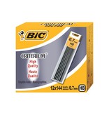 Bic Bic criterium potloodstiften, 0,7 mm, HB, etui van 12 stuks