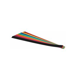 Folia Folia vlechtstroken 50 x 1,5 cm, pak van 200 stuks in geassorteerde kleuren
