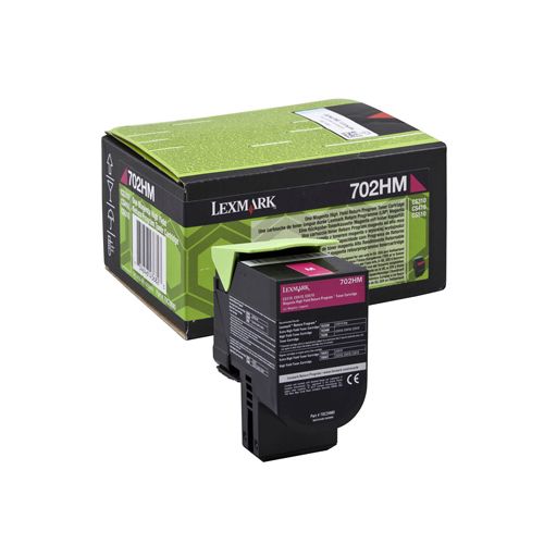 Lexmark Lexmark 702HM (70C2HM0) toner magenta 3K return (original)