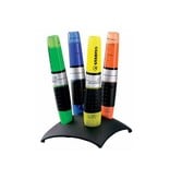 Stabilo STABILO LUMINATOR markeerstift, deskset van 4 stuks in geassorteerde kleuren