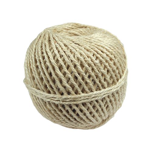 Merkloos Sisalkoord touw uit 3 draden, bol van 500 g, +/- 90 m