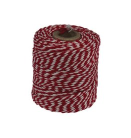 Merkloos Katoenkoord 50G Rood-Wit [1st]