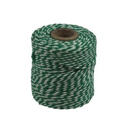 Merkloos Katoenkoord 50G Groen-Wit [1st]