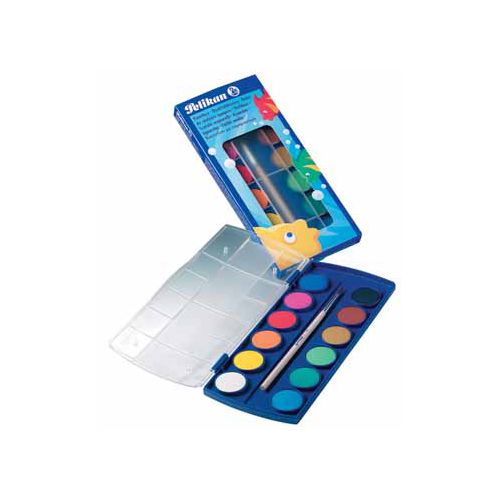 Pelikan Pelikan verfdoos plakkaatverf Paintbox 12 napjes