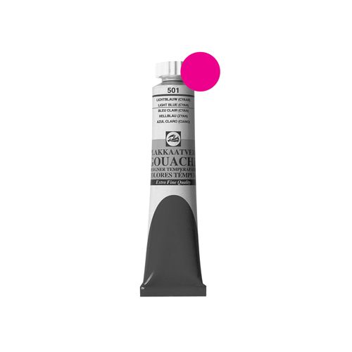 Talens Talens plakkaatverf Extra Fijn tube van 20 ml, permanent roze (magenta)
