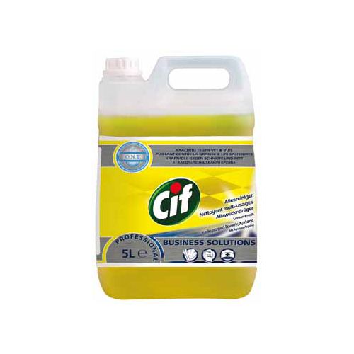 Cif Cif allesreiniger citroenfris, fles van 5 liter