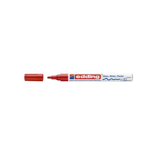 Edding Edding glanslakmarker e-751 CR rood