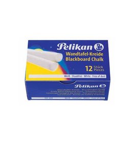 Pelikan Doos 12St.Wit Ovaal Krijt Pk [1st]