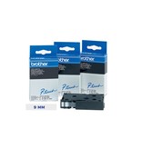Brother Brother TC tape voor P-Touch 9 mm, blauw op wit