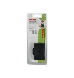 Trodat Trodat vervangkussen zwart, voor stempel 5460/5460L/5204/5206/5117, blister met 2 stuks