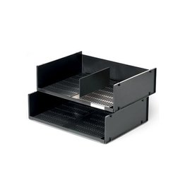 Durable Brievenb Optimo 2Xa3 Landsc Zw [4st]