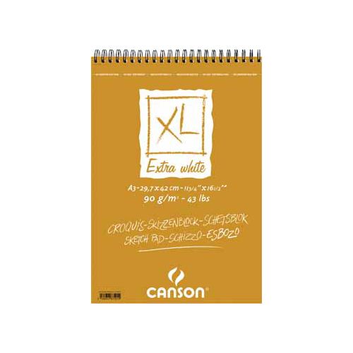 Canson Canson schetsblok XL Extra White ft 29,7 x 42 cm (A3)