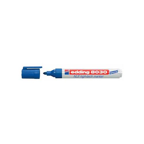 Edding Edding NLS High-Tech marker e-8030 blauw — levering per 10