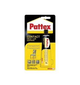 Pattex Pattex contactlijm transp., tube van 50 g, op blister