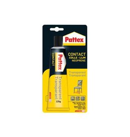 Pattex Pattex contactlijm transp., tube van 125 g