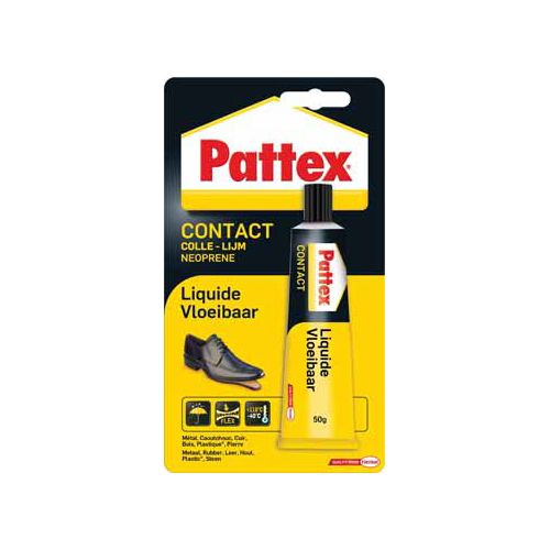 Pattex Pattex contactlijm Vloeibaar, tube van 50 g, op blister