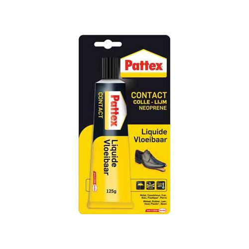 Pattex Pattex contactlijm Vloeibaar, tube van 125 g, op blister