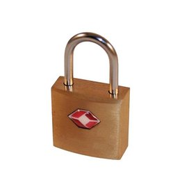 Merkloos TSA slot met 2 sleutels