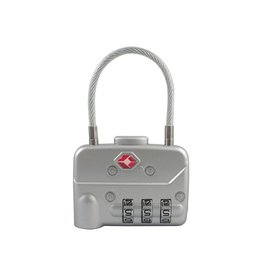 Merkloos TSA slot met kabel
