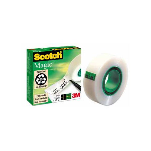 Scotch Scotch plakband Magic Tape ft 19 mm x 33 m