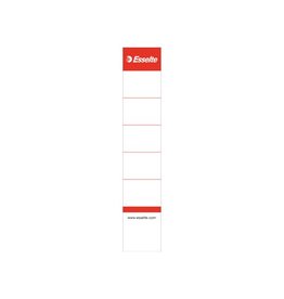 Esselte Esselte rugetiketten, niet-zelfklevend, ft 3 x 15,8 cm, pak van 100 stuks, wit