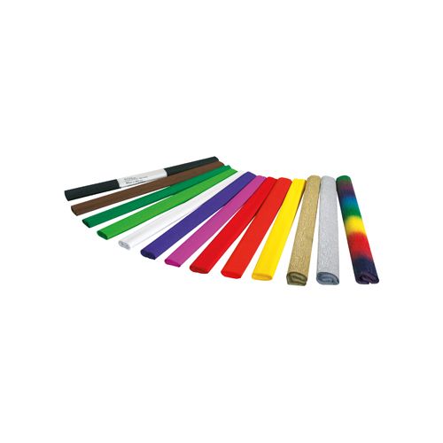 Folia Folia crêpepapier, ft 250 x 50 cm, 32 gram, wit