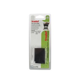 Trodat Trodat vervangkussen zwart, voor stempel 4750/4755, blister 2 stuks