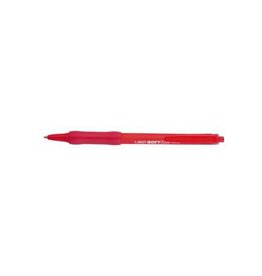 Bic Bic balpen Soft Feel Clic Grip rood