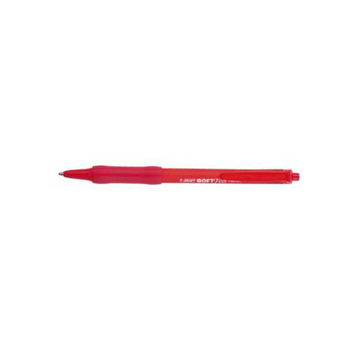 Bic Bic balpen Soft Feel Clic Grip rood