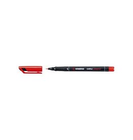 Stabilo STABILO OHPen universal, OHP-marker, permanent, superfijn 0,4 mm, rood