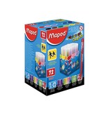 Maped Maped Viltstift Color'Peps 72 stiften in een kartonnen doos (classpack)