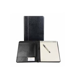 Brepols Schrijfmap +Blok Palermo A4 Zw [1st]