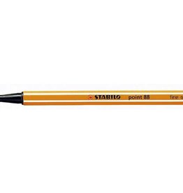 Stabilo STABILO point 88 fineliner, rood