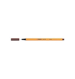Stabilo STABILO point 88 fineliner, bruin
