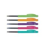 Bic Bic balpen M10 Clic Pastel, doos van 50 stuks