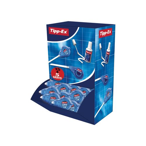 Tipp-ex Tipp-ex correctieroller ECOlutions  Easy Refill doos van 20 stuks (15 + 5 GRATIS)