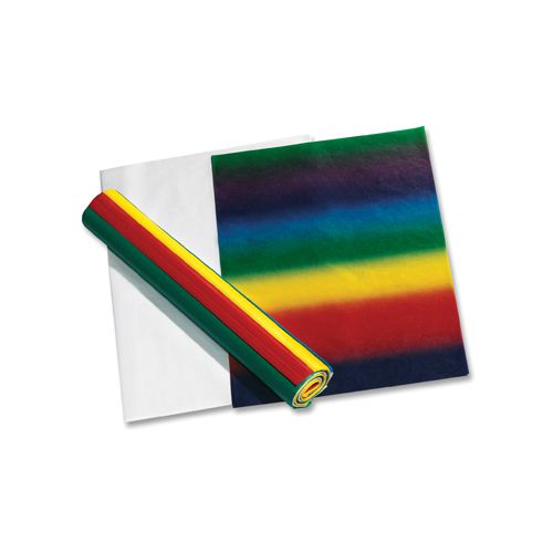 Folia Folia zijdepapier geassorteerde kleuren: donkerblauw, wit, lichtgroen, paars, zwart, bruin, geel, groe...