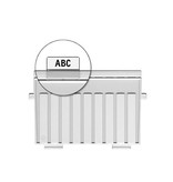 Han Han ruiter voor tussenschotten systeemkaartenbak