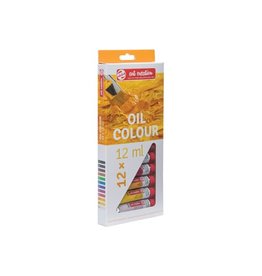 Talens Art Creation Talens Art Creation olieverf tube van 12 ml, set van 12 tubes in geassorteerde kleuren