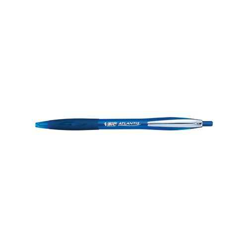 Bic Bic balpen Atlantis Soft 1 mm, blauw [12st]