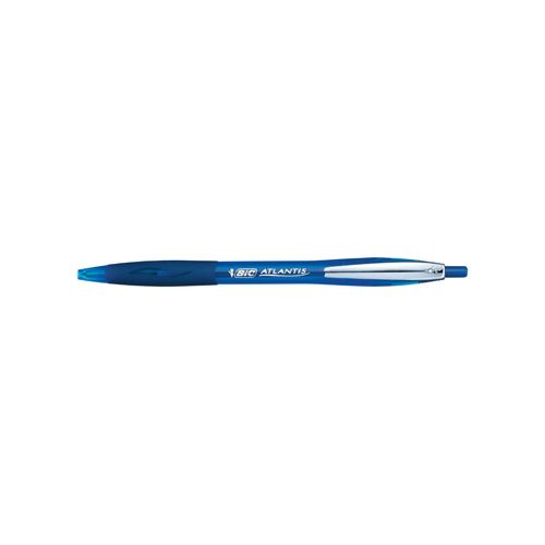 Bic Bic balpen Atlantis Soft 1 mm, blauw — levering per 12