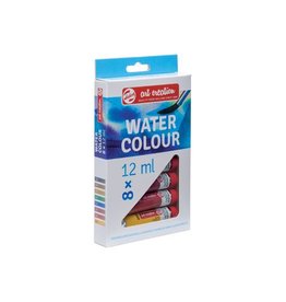 Talens Art Creation Talens Art Creation aquarelverf tube van 12 ml, set van 8 tubes in geassorteerde kleuren