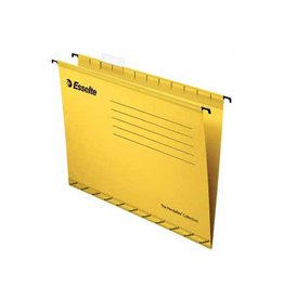 Esselte Esselte hangmappen voor laden Classic tussenafstand 330 mm, geel, doos van 25 stuks