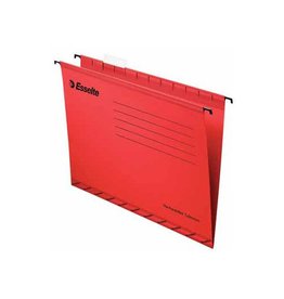 Esselte Esselte hangmappen voor laden Classic tussenafstand 330 mm, rood, doos van 25 stuks