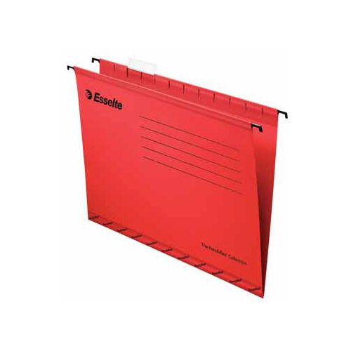 Esselte Esselte hangmappen voor laden Classic tussenafstand 330 mm, rood, doos van 25 stuks
