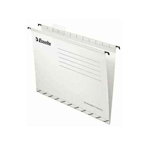 Esselte Esselte hangmappen voor laden Classic tussenafstand 330 mm, wit, doos van 25 stuks